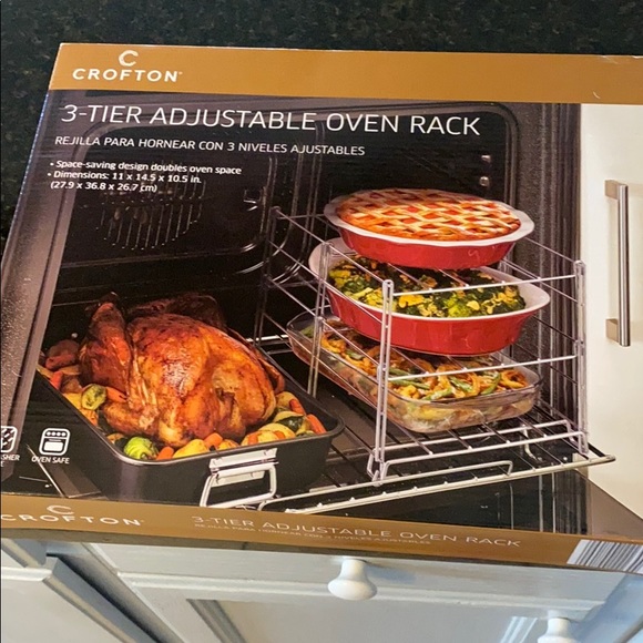 crofton Other - Crouton 3 tier adjustable oven rack